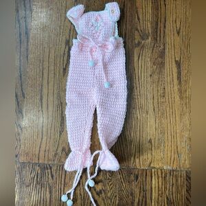 Vintage hand made crocheted jumper